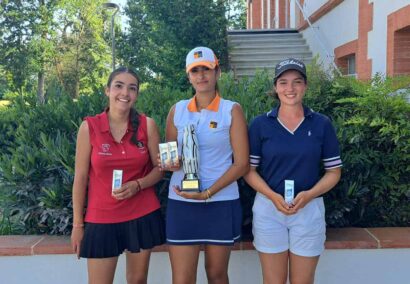 Les 3 filles sur le podium du GP de Montauban