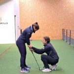 posture et grip au putting