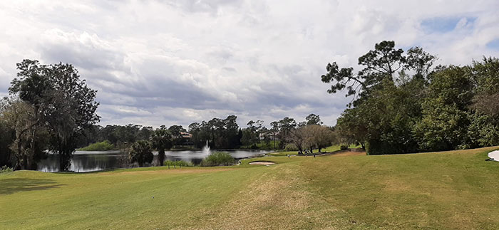 Vu du parcours Debarie Country Club