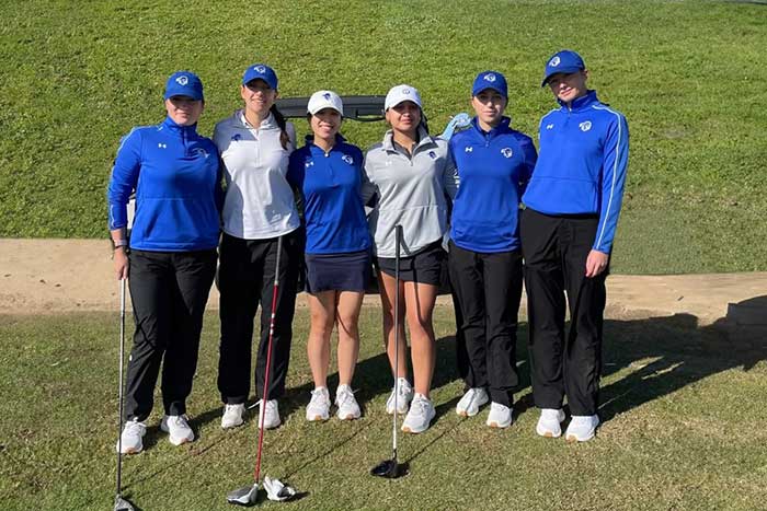Les filles de l'équipe au Clermont National