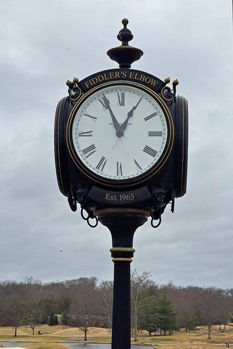 L'horloge de Fiddler's