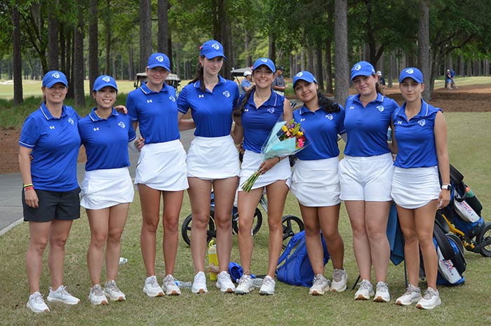 Les filles de Seton Hall après le tournoi