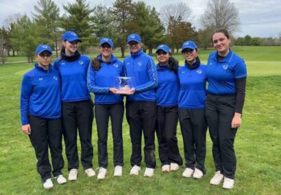 l'équipe de Seton Hall fille au Rutgers Invitational