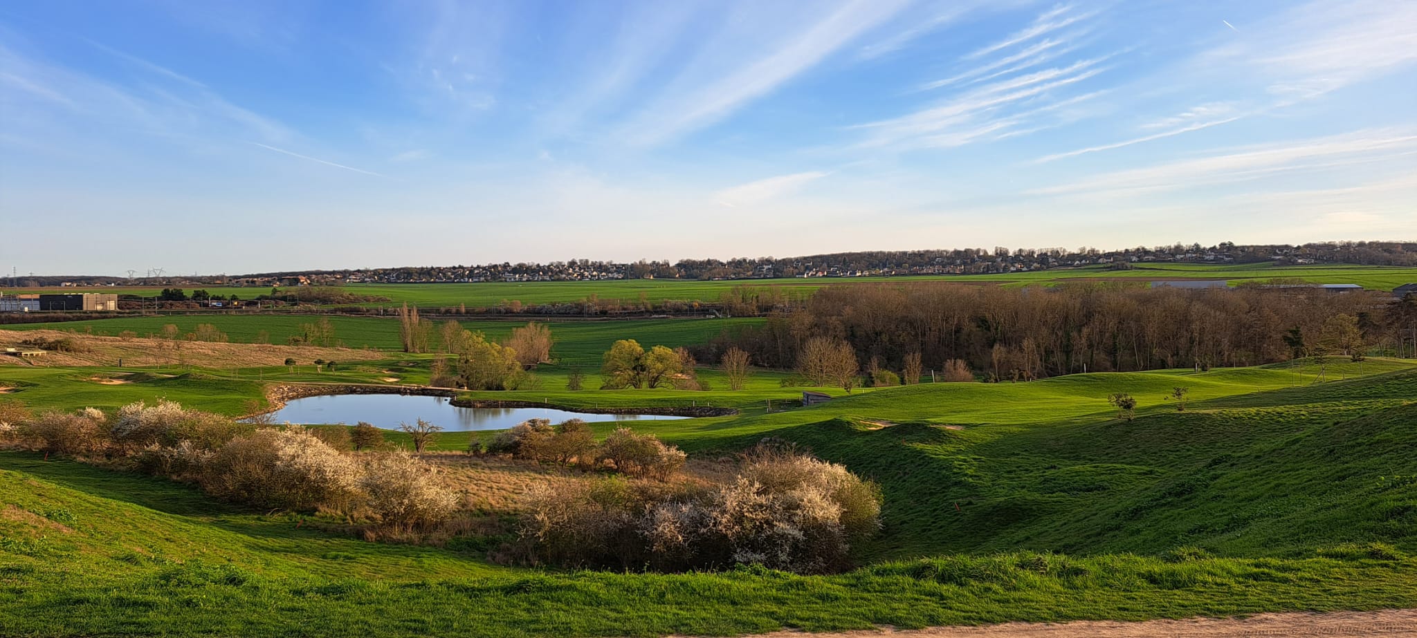 vu du trou N°15 au liberty country club